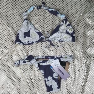 Nwt Cia.Maritima brazilian side tie bikini set